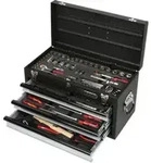 KS Tools 1/4"+3/8" CHROMEplus Universal-Werkzeug-Satz, 99-teilig
