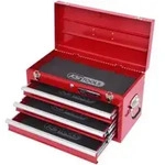 KS Tools Werkzeugtruhe mit 3 Schubladen-rot, L508xH255xB303mm