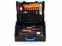 Gedore Werkzeugkoffer L-BOXX 136, Set 36-teilig, gefüllt, Werkzeug für Elektriker,