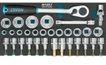 HAZET Steckschl&uuml;ssel-Satz 163-272/32 Vierkant hohl 12,5 mm (1/2 Zoll)