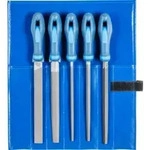 PFERD TOOLS Werkstattfeilen-Set WR 5-tlg. in Rolltasche 200mm Hieb 2 universell zum