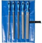 PFERD TOOLS Werkstattfeilen-Set 5-tlg. in Rolltasche 300mm Hieb 1 f&uuml;r grobe