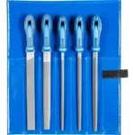 PFERD TOOLS Werkstattfeilen-Set WR 5-tlg. in Rolltasche 250mm Hieb 2 universell zum
