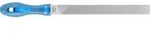 PFERD TOOLS Werkstattfeile mit Heft Flachstumpf 250mm Hieb 3 f&uuml;r Feinbearbeitung,