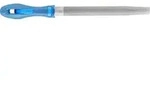PFERD TOOLS Werkstattfeile mit Heft Halbrund-Spitz 200mm Hieb 3 f&uuml;r Feinbearbeitung,