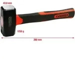 KS Tools F&auml;ustel mit Fiberglasstiel, 1250g