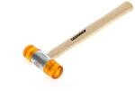 Gedore Plastikhammer, &Oslash; 32 mm, Auswechselbare K&ouml;pfe aus Cellulose-Acetat, Robuster