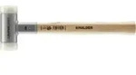 Halder Schonhammer SUPERCRAFT Kopf-D.45mm Hickory r&uuml;ckschlagfrei hart Nyl. wei&szlig;