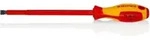 KNIPEX 98 20 10 Schraubendreher f&uuml;r Schlitzschrauben isolierender