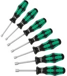 Wera 395 HO/7 SM Steckschl&uuml;ssel-Schraubendrehersatz, 7-teilig