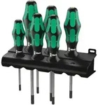 Wera 367/6 TX BO Kraftform Plus TX BO-Schraubendrehersatz + Rack, 6-teilig