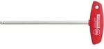 Wiha Stiftschl&uuml;ssel mit Quergriff Sechskant-Kugelkopf glanzvernickelt 4 x 150 mm