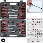 KS Tools ERGOTORQUEplus Schraubendreher- und Bit-Satz, 39-tlg.