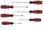 KS Tools ERGOTORQUEmax Schlagkappen-Schraubendreher-Satz, 6-teilig Schlitz, PH