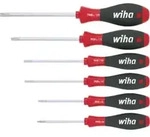 Wiha Schraubendreher Set SoftFinish&reg; TX Tamper Resistant (mit Bohrung) 6-tlg.