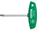 Wiha Stiftschl&uuml;ssel mit Quergriff TX MagicSpring&reg; mattverchromt T10 x 100 mm