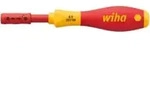 Wiha SoftFinish&reg; electric slimVario Bithalter mit Handgriff und ClicFix 6,0 mm