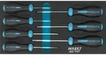 HAZET Schraubendreher-Satz HEXAnamic 802TH/7 Tamper Resistant TX Profil T 8 H - T 30