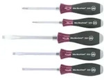 Wiha Schraubendreher Set MicroFinish&reg; Schlitz, Phillips mit durchgehender