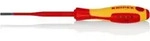 KNIPEX 98 20 35 SL Schraubendreher (Slim) f&uuml;r Schlitzschrauben isolierender
