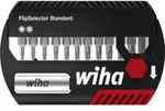 Wiha Bit Set FlipSelector Standard 13-tlg. I 25 mm TX Tamper Resistant (mit Bohrung)