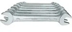 Gedore Doppelmaulschl&uuml;ssel Satz, Set 8-teilig, SW 6-22 mm, metrisch, flach,