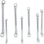 KS Tools CHROMEplus Doppel-Ringschl&uuml;ssel-Satz, 7-teilig
