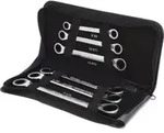KS Tools GEARplus Doppel-Ratschenringschl&uuml;ssel-Satz,umschaltbar,6-tlg
