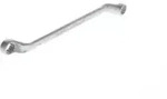 Gedore Doppelringschl&uuml;ssel, SW 17+19 mm, gekr&ouml;pft, 5&deg; abgewinkelt, d&uuml;nn, 12-kant,