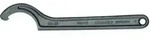 Gedore Hakenschl&uuml;ssel mit Nase, f&uuml;r Nutmuttern, SW 120-130 mm, Spitzen-&Oslash; 5 mm,