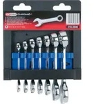 KS Tools CHROMEplus Ringmaulschl&uuml;ssel-Satz, kurz, 7-teilig