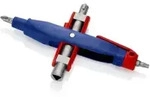 KNIPEX 00 11 07 Stiftschaltschrankschl&uuml;ssel der Standard Schaltschrankschl&uuml;ssel 145