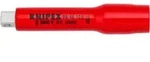 KNIPEX 98 45 125 Verl&auml;ngerung mit Innen- / Au&szlig;envierkant 1/2" 125 mm