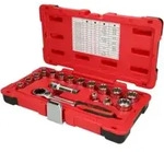 KS Tools 3/8"+1/2" TRIPLEplus Durchgangs-Steckschl&uuml;ssel-Satz, 17-teilig