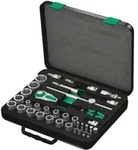 Wera 8100 SC 2 Zyklop-Knarrensatz, 1/2"-Antrieb, metrisch