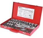 KS Tools 1/4" +1/2" Steckschl&uuml;ssel-Satz, 52-teilig