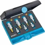 HAZET Werkzeug-Satz TX 1557/10 Vierkant hohl 6,3 mm (1/4 Zoll), Vierkant hohl...