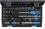 Gedore 20 IMU-3 Steckschl&uuml;ssel-Satz 1/4" 32-teilig 6-kant IN-IS-PH-PZ