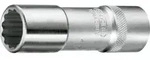 Gedore D 19 L 17 Steckschl&uuml;sseleinsatz 1/2", lang UD-Profil 17 mm