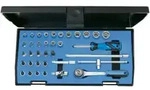 Gedore 20 ITU-3 Steckschl&uuml;ssel-Satz 1/4" 36-teilig 6-kant IN-TX-ITX