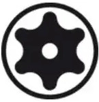 Wiha Multitool PocketStar&reg; TX Tamper Resistant (mit Bohrung) 7-tlg. in Blister