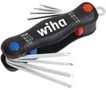 Wiha Multitool Mini PocketStar&reg; Schlitz, Phillips, Innensechskant 8-tlg. in Blister