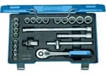 Gedore 30 HMU-10 Steckschl&uuml;ssel-Satz 3/8" 22-teilig 6-kant 6-22 mm