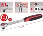 KS Tools 1/2" SlimPOWER Umschaltknarre,72 Zahn