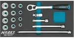 HAZET Steckschl&uuml;ssel-Satz 163-181/17 Vierkant hohl 10 mm (3/8 Zoll)