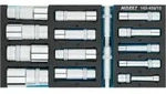 HAZET Steckschl&uuml;ssel-Satz 163-459/15 Vierkant hohl 12,5 mm (1/2 Zoll)