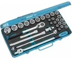 HAZET Steckschl&uuml;ssel-Satz 905 Vierkant hohl 12,5 mm (1/2 Zoll)