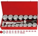 KS Tools 1" Steckschl&uuml;ssel-Satz, 22-teilig 12-kant