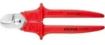 KNIPEX 95 06 230 Kabelschere Griffe mit Kunststoff umspritzt isoliert, mit Kunststoff