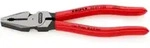 KNIPEX 02 01 200 Kraft-Kombizange mit Kunststoff &uuml;berzogen schwarz atramentiert 200